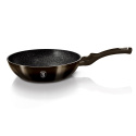 Patelnia Wok 28cm powłoka marmurowa Berlinger Haus BH-6610 Shiny Black