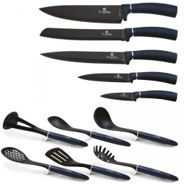 Zestaw noży i przyborów kuchennych Berlinger Haus BH-6249 Aquamarine