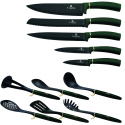 Zestaw noży i przyborów kuchennych Berlinger Haus BH-6250 Emerald