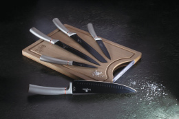 Zestaw pięciu noży z bambusową deską Berlinger Haus BH-2556