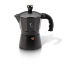 Kawiarka na 3 filiżanki BerlingerHaus Black Rose BH-8560