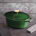 Brytfanna żeliwna 5,56L zielona Berlinger Haus BH-6520 Emerald