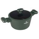 Garnek z pokrywką 20 cm z Kolekcji Matte Green BerlingerHaus BH-8200