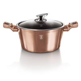 Garnek z powłoką granitową 20cm BerlingerHaus Rose Gold BH-1514