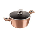 Garnek z powłoką granitową 20cm BerlingerHaus Rose Gold BH-1514