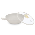 Patelnia Wok z pokrywka 30cm BerlingerHaus Sahara Collection BH-8065