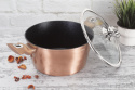 Garnek 4,1L z pokrywką 24cm BerlingerHaus BH-1515 Rose Gold