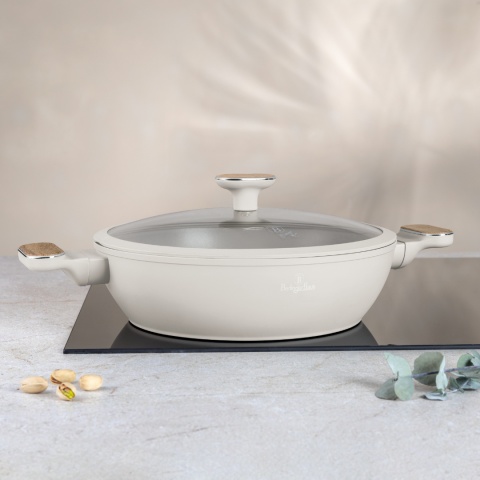 Garnek płytki 3,8 L 28cm Berlinger Haus BH-8318 Sahara Nordic Collection Garnek płytki 3,8 L 28cm Berlinger Haus BH-8318 Sahara Nordic Collection