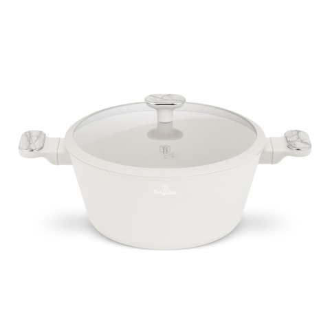 Garnek z pokrywką 28 cm BerlingerHaus BH-8397 Sahara Marble Collection Garnek z pokrywką 28 cm BerlingerHaus BH-8397 Sahara Marble Collection