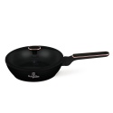 Głęboka patelnia z pokrywką 24 cm BerlingerHaus BH- 8352 | Black Rose Collection