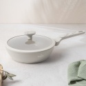 Głęboka patelnia z pokrywką 24 cm BerlingerHaus Sahara Marble BH-8390