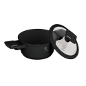 Mini garnek z pokrywką 14 cm BerlingerHaus Monaco/ Black Rose Collection BH- 8285