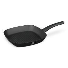 Patelnia grillowa 28cm z powłoką tytanową Fashion TV FTV-0033 Matte Black-Rose Gold