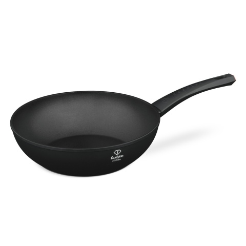 Patelnia wok 28cm Fashion TV FTV-0031 Matte Black- Rose Gold Collection Patelnia wok 28cm Fashion TV FTV-0031 Matte Black- Rose Gold Collection