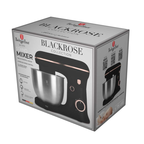 Robot kuchenny planetarny 1500W Black Rose Collection BerlingerHaus BH-9751 Robot kuchenny planetarny 1500W Black Rose Collection BerlingerHaus BH-9751