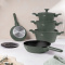 Zestaw 10-el garnki i patelnie BerlingerHaus BH-8207 Matte Green Collection