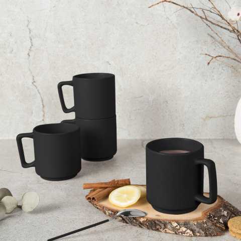 Zestaw kubków 4szt BerlingerHaus BH-10014 Matte Black Zestaw kubków 4szt BerlingerHaus BH-10014 Matte Black