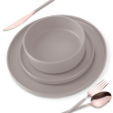 Zestaw obiadowy 18 el. BerlingerHaus BH-10006 Taupe Collection