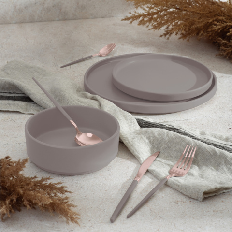 Zestaw obiadowy 18 el. BerlingerHaus BH-10006 Taupe Collection Zestaw obiadowy 18 el. BerlingerHaus BH-10006 Taupe Collection