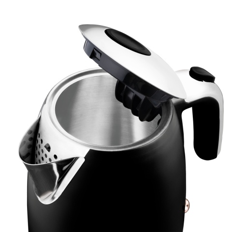 Czajnik elektryczny FashionTV FTV-0113 Matte Black-Rose Gold