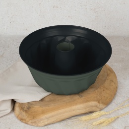Forma do pieczenia babki 25cm z tuleją Berlinger Haus BH-7997 Matte Green