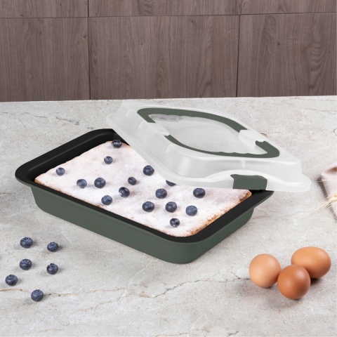 Forma do pieczenia z przykrywą BerlingerHaus Matte Green BH-8637