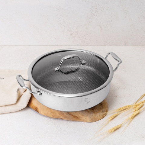 Garnek niski z pokrywką 28 cm BerlingerHaus Eternal Collection BH-8515