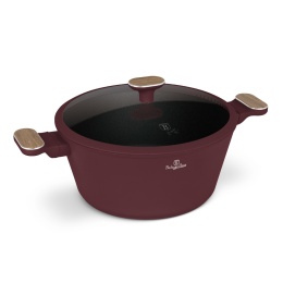 Garnek z pokrywką 28cm BerlingerHaus Leonardo Nordic BH-8302