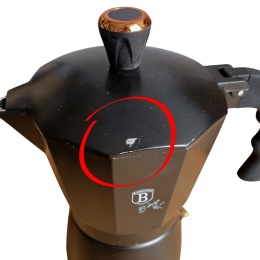 Kawiarka na 3 filiżanki BerlingerHaus Black Rose BH-8560 | OUTLET