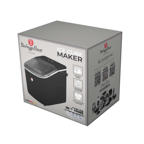 Kostkarka do lodu Black Rose Collection BerlingerHaus BH-9789