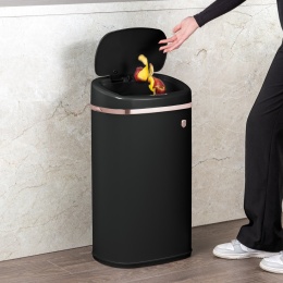 Kosz na śmieci sensoryczny o pojemności 58l Black Rose BerlingerHaus BH-8542