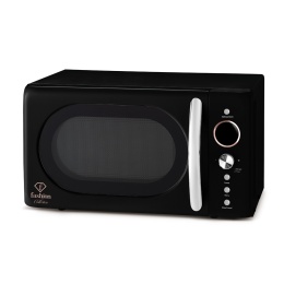 Kuchenka mikrofalowa 20 L FashionTV FTV-0121 Matte Black Rose Gold