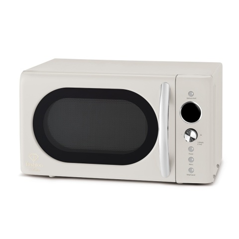 Kuchenka mikrofalowa 20 L FashionTV FTV-0122 Matte Cream-Gold