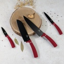 Noże kuchenne | Zestaw noży BerlingerHaus Burgundy 4szt. BH-2887