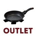 Patelnia 20 cm z powłoką marmurową Black Rose BerlingerHaus BH-1633 | OUTLET