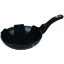 Patelnia 20 cm z powłoką marmurową Black Rose BerlingerHaus BH-1633 | OUTLET