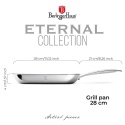 Patelnia grillowa 28 cm BerlingerHaus Eternal Collection BH-8513