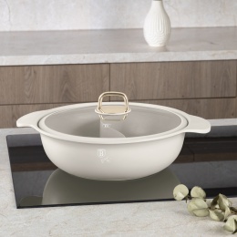 Płytki garnek typu Hot Pot 30cm BerlingerHaus BH- 8628 Sahara Collection