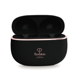 Słuchawki bezprzewodowe Fashion TV by BerlingerHaus FTV-0161 MATTE BLACK- ROSE GOLD