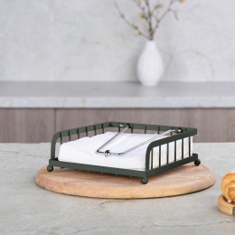 Stojak na serwetki, Matte Green Collection BerlingerHaus BH-8825