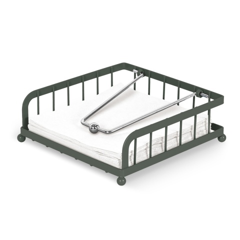 Stojak na serwetki, Matte Green Collection BerlingerHaus BH-8825