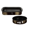 Zestaw form do pieczenia BerlingerHaus LP-KL-119P Metallic Line Shiny Black