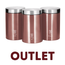 Zestaw pojemników na żywność Berlinger Haus BH-6270 i-Rose | OUTLET
