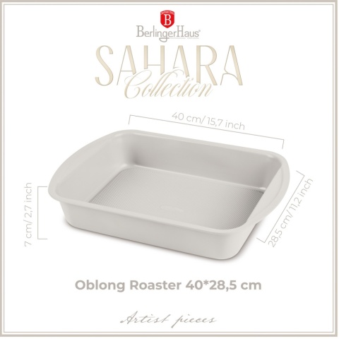 Brytfanna - Forma do pieczenia 40cm Berlinger Haus Sahara BH-7908