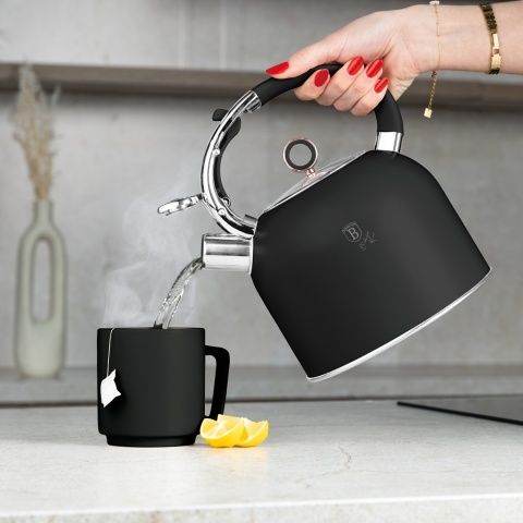 Czajnik tradycyjny 3L BerlingerHaus BH-8920 Black Rose Collection