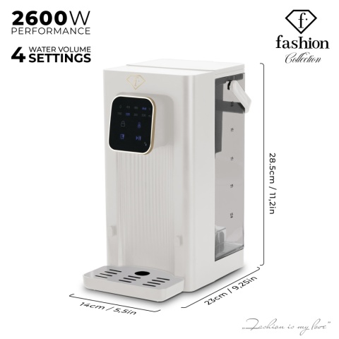 Dyspenser Gorącej Wody 2 w 1 – Cream Gold | FashionTV FTV-0188