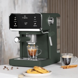 Ekspres kolbowy 3 w 1 BerlingerHaus Matte Green Collection BH-9850