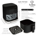 Frytownica beztłuszczowa Air Fryer 6L FashionTV FTV-0183