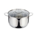 Garnek z pokrywką 20 cm BerlingerHaus BH-6586 Silver Jewellery Collection
