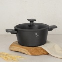 Garnek z pokrywką 24cm BerlingerHaus BH- 8131 | Antracit Collection